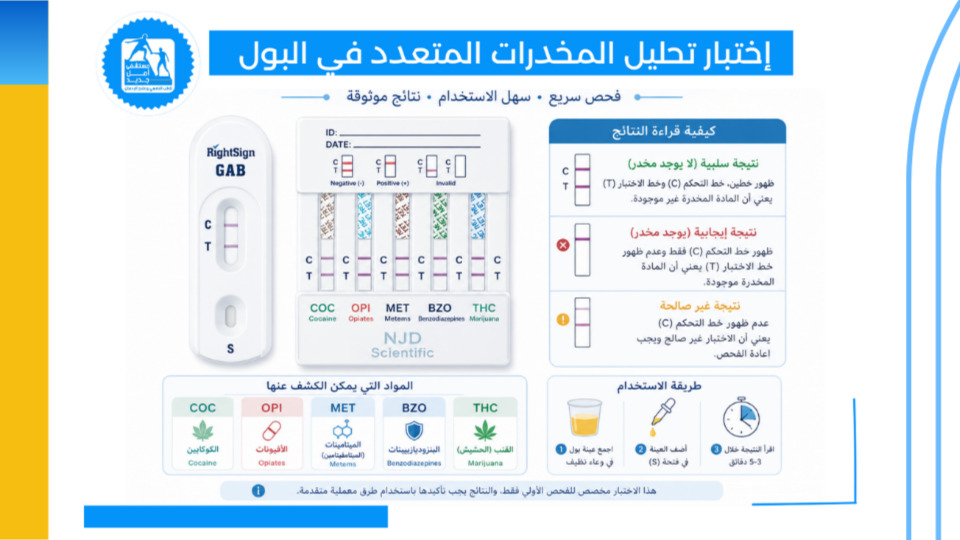 تحاليل المخدرات — كل ما تحتاج معرفته - مستشفى أمل جديد